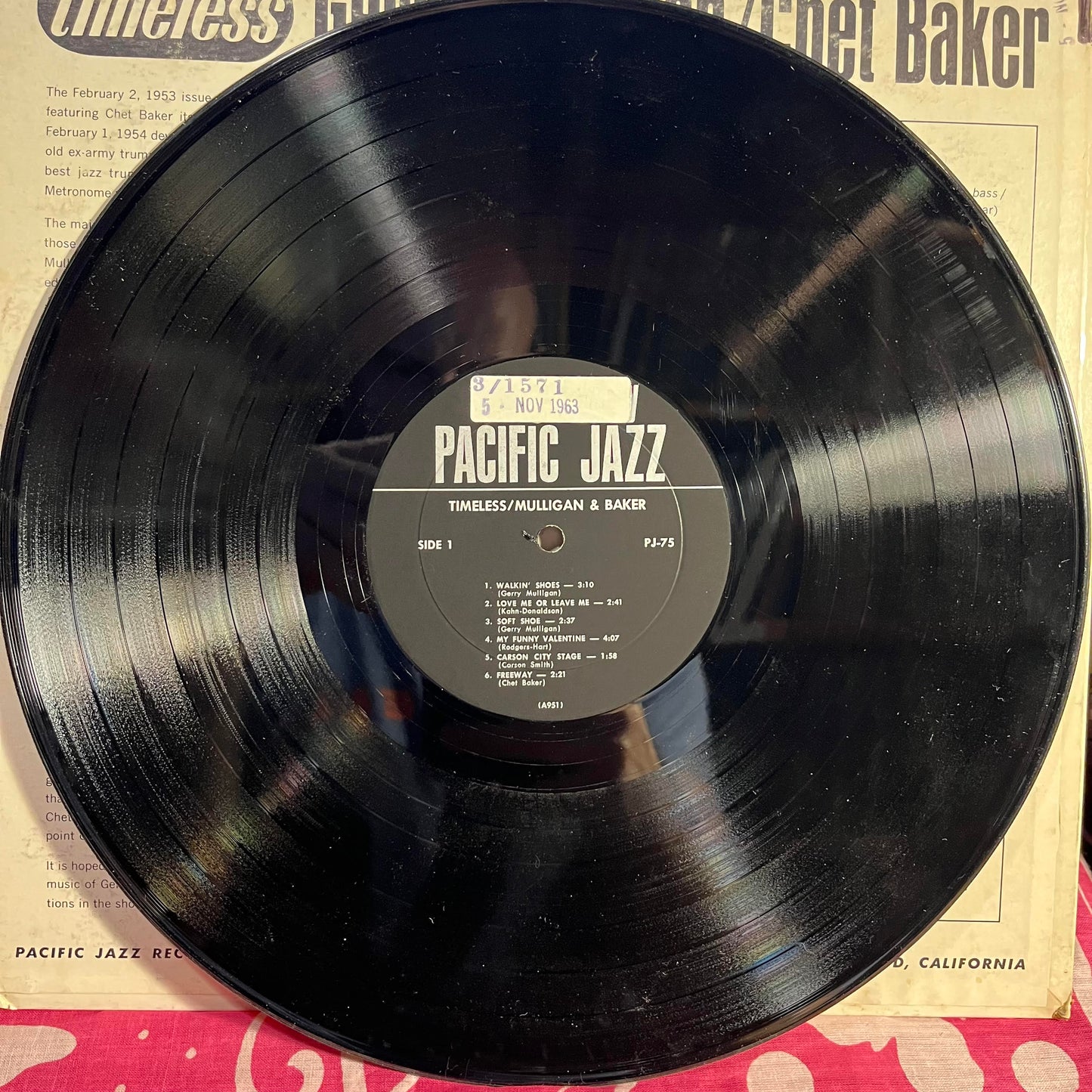 Gerry Mulligan - Timeless | Excellent (EX) Excellent (EX)-