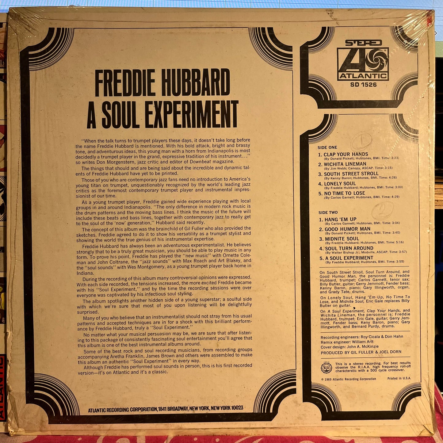 Freddie Hubbard - A Soul Experiment *SHRINK/PRESSWELL* |-