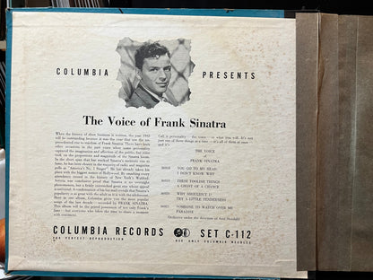 Frank Sinatra - The Voice Of Frank Sinatra (4x10" 78RPM) | Excellent+ (EX+) Very Good Plus (VG+)-