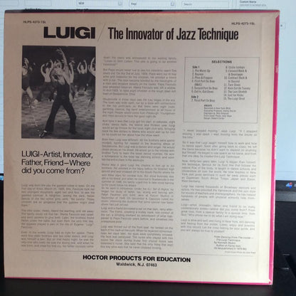 Eugene "Luigi" Louis - The Innovator Of Jazz Technique ( VINYL LP Hoctor Records ‎– HLPS-4273) | NEW Excellent (EX) Excellent+ (EX+)-