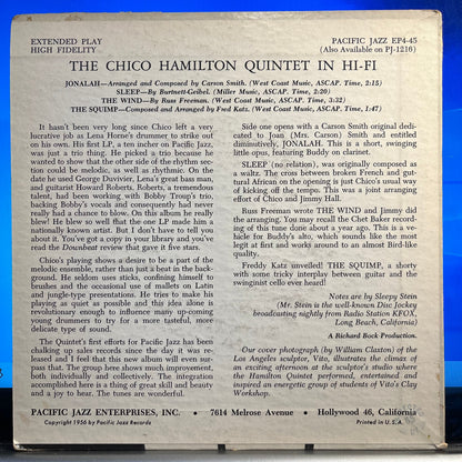 The Chico Hamilton Quintet - Chico Hamilton Quintet in Hi Fi *7"* | Excellent (EX) Excellent (EX)-