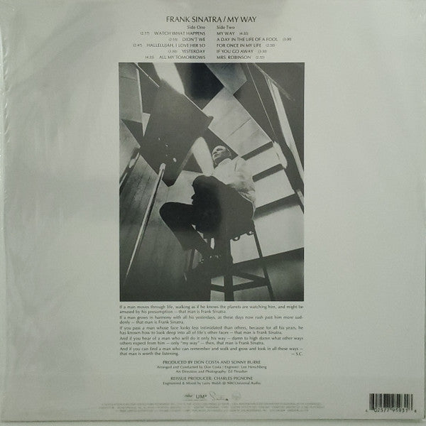 Frank Sinatra - My Way (VINYL) | Excellent (EX) Near Mint (NM)-