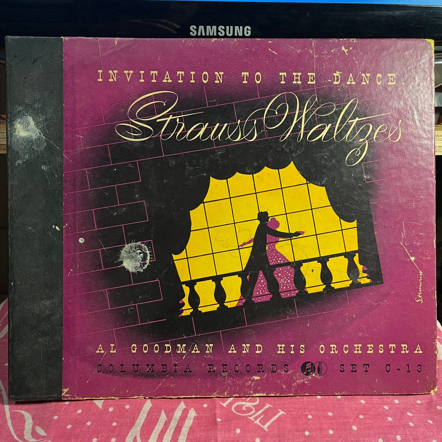 Al Goodman And His Orchestra - Strauss Waltzes In Dance Tempo *78 RPM 4X10* | Excellent (EX) Very Good (VG)-