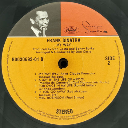 Frank Sinatra - My Way (VINYL) | Excellent (EX) Near Mint (NM)-
