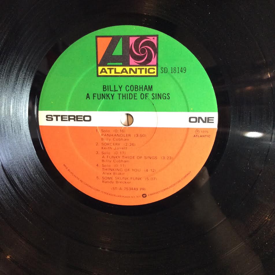 Billy Cobham - A Funky Thide Of Sings (VINYL LP Atlantic ‎– SD 18149) | USED Excellent (EX) Very Good Plus (VG+)-