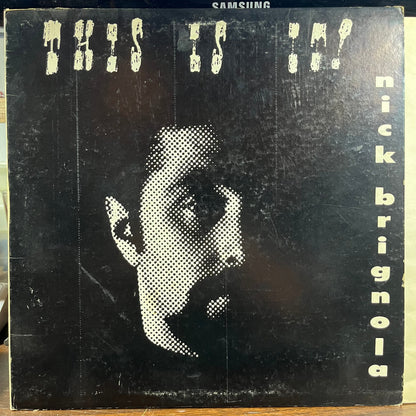 Nick Brignola - This Is It! (LP) | Excellent (EX) Very Good Plus (VG+)-