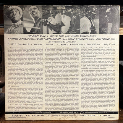Curtis Amy - Groovin' Blue (VINYL) | Good Plus (G+)-