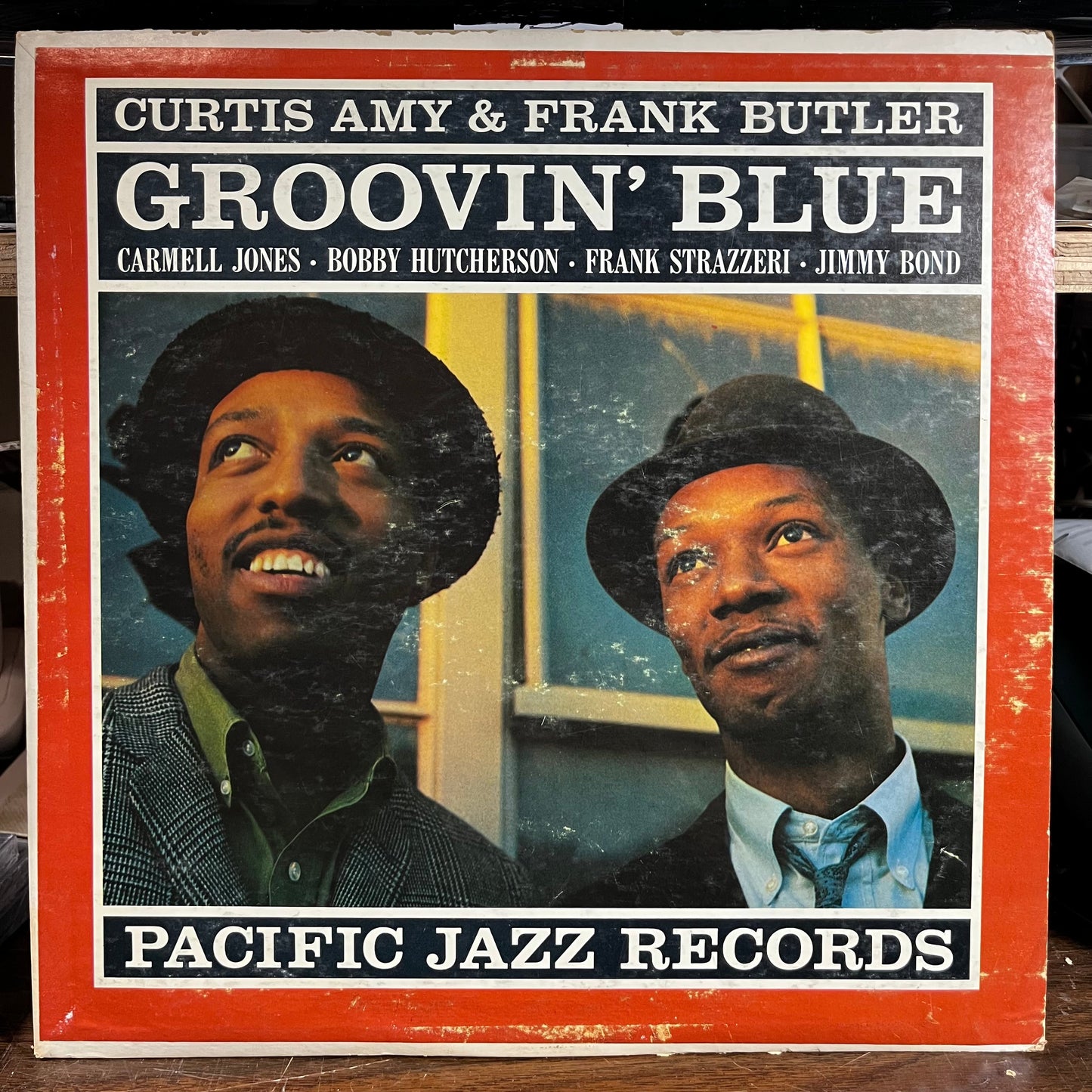 Curtis Amy - Groovin' Blue (VINYL) | Good Plus (G+)-