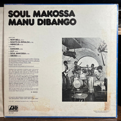 Manu Dibango - Soul Makossa (VINYL) | Good Plus (G+) Excellent (EX)-