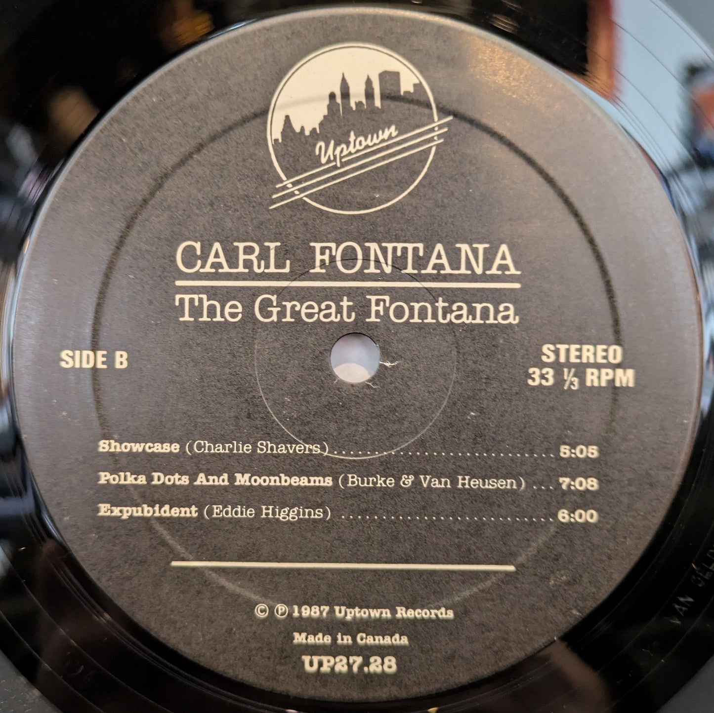 Carl Fontana - The Great Fontana (VINYL) | Near Mint (NM) Near Mint (NM)-