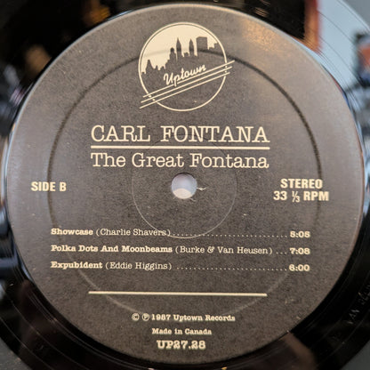Carl Fontana - The Great Fontana (VINYL) | Near Mint (NM) Near Mint (NM)-