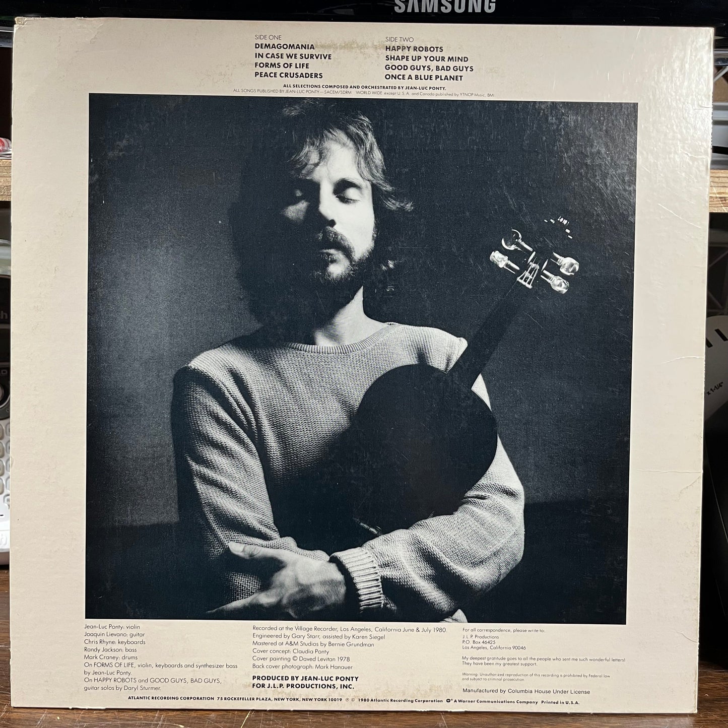 Jean-Luc Ponty - Civilized Evil (VINYL) |-