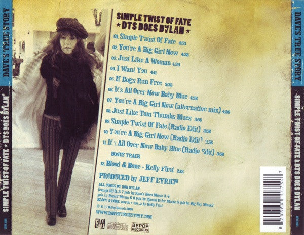 Dave's True Story - Simple Twist Of Fate (CD) | Near Mint- (NM-) Near Mint- (NM-)-