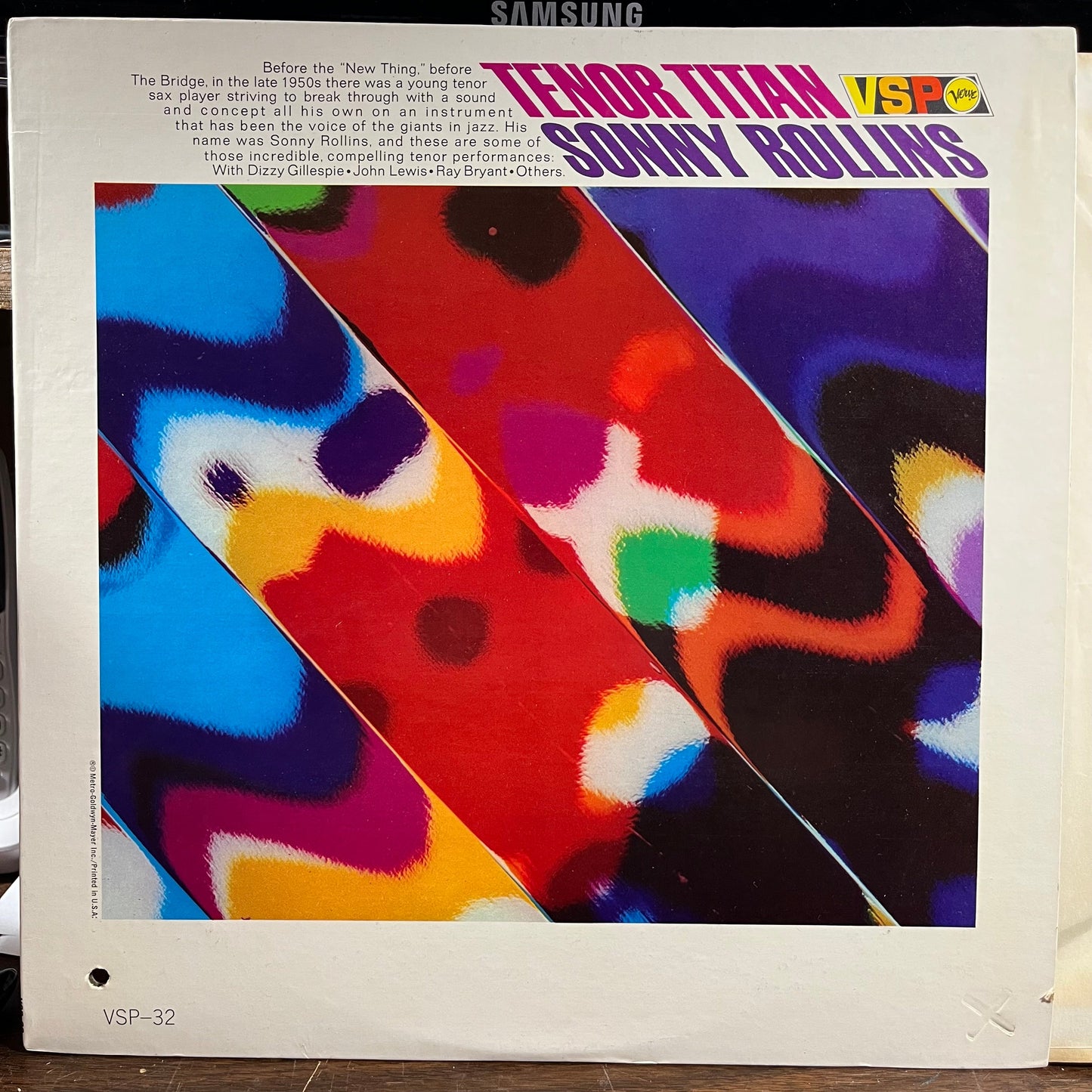 Sonny Rollins - Tenor Titan (VINYL) | Near Mint- (NM-) Near Mint (NM)-