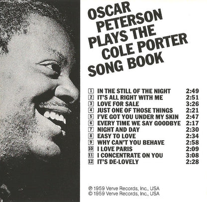 Oscar Peterson - Oscar Peterson Plays The Cole Porter Songbook (CD) | Near Mint- (NM-) Near Mint (NM)-