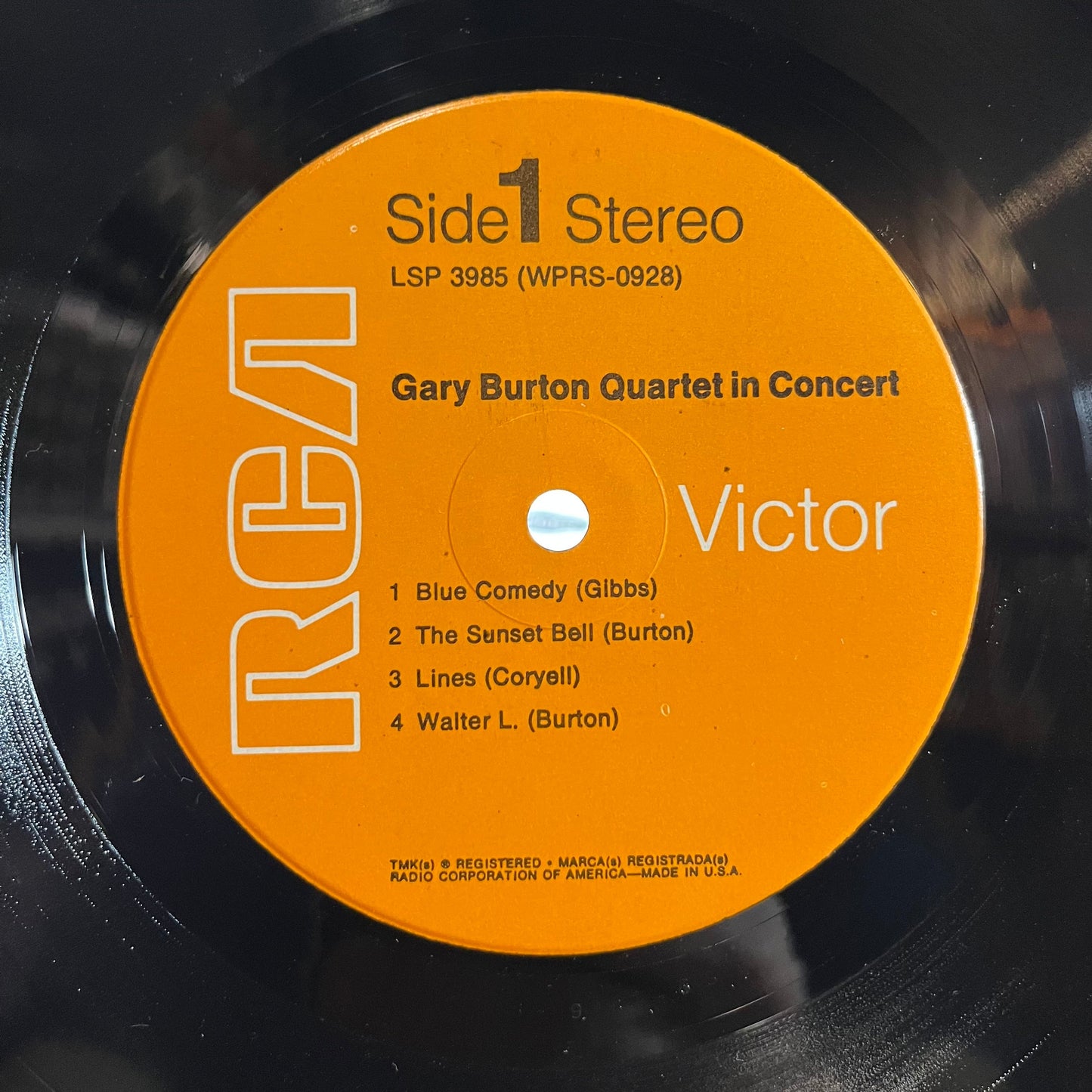 Gary Burton Quartet - Gary Burton Quartet In Concert (VINYL) | Near Mint- (NM-) Excellent+ (EX+)-
