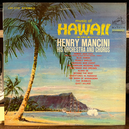 Henry Mancini And His Orchestra And Chorus - Music Of Hawaii (VINYL) | Near Mint- (NM-) Excellent+ (EX+)-