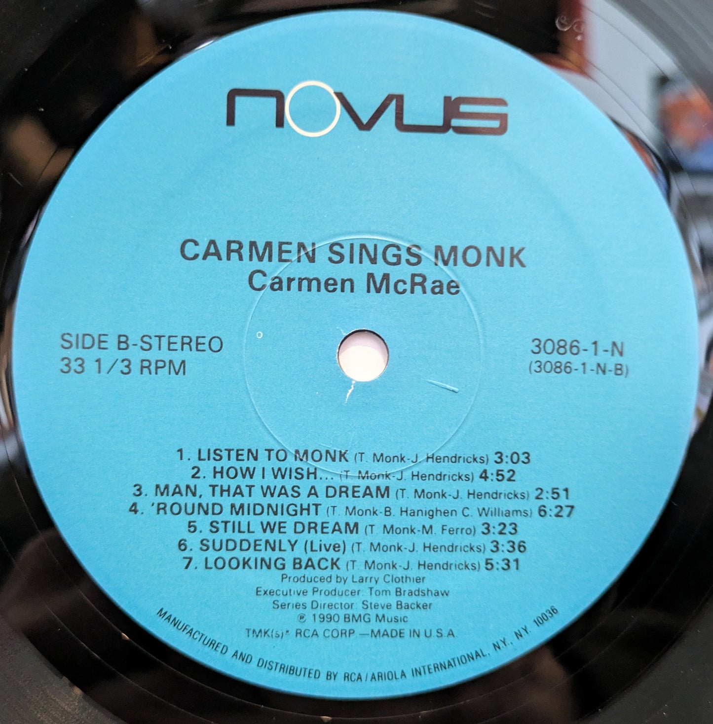 Carmen McRae - Carmen Sings Monk (VINYL) | Near Mint (NM) Near Mint (NM)-