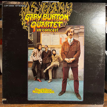 Gary Burton Quartet - Gary Burton Quartet In Concert (VINYL) | Near Mint- (NM-) Excellent+ (EX+)-