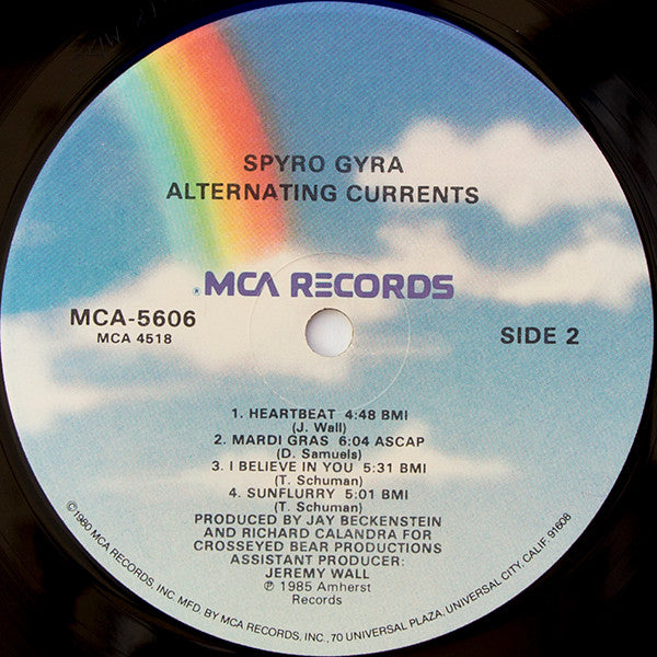 Spyro Gyra - Alternating Currents (VINYL) | Near Mint- (NM-)-