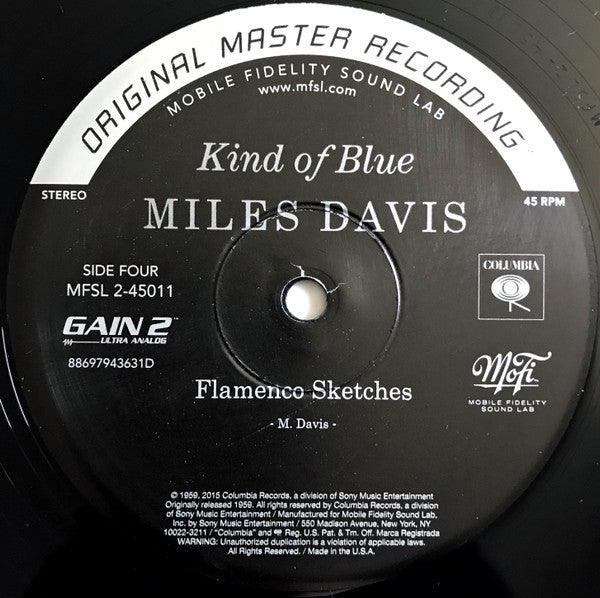Miles Davis - Kind Of Blue (2xVINYL BOX SET / MFSL) | Near Mint- (NM-) Near Mint- (NM-)-