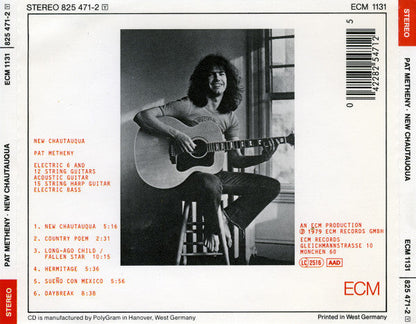 Pat Metheny - New Chautauqua (CD) | Near Mint- (NM-) Near Mint- (NM-)-