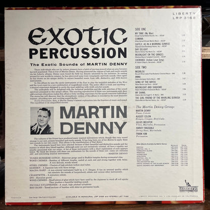 Martin Denny - Exotic Percussion - The Exotic Sounds Of Martin Denny (VINYL) | Near Mint- (NM-) Excellent (EX)-