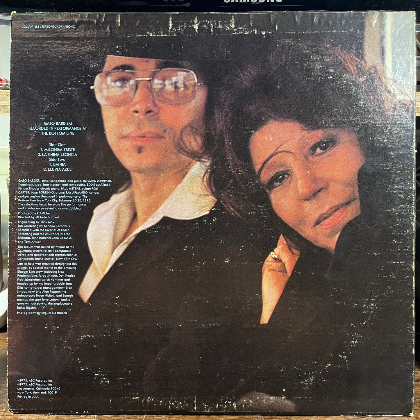 Gato Barbieri - Chapter Four: Alive In New York (LP) | Excellent (EX)-