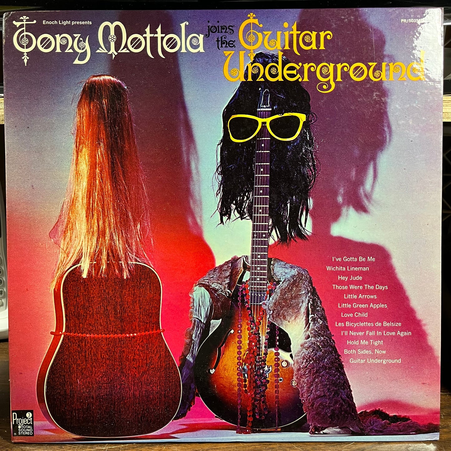 Tony Mottola - Tony Mottola Joins The Guitar Underground (VINYL) | Near Mint- (NM-) Near Mint (NM)-