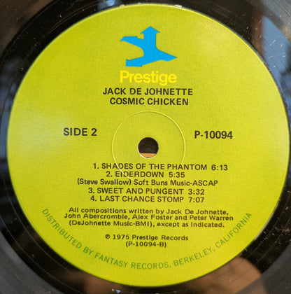 Jack DeJohnette's Directions - Cosmic Chicken (VINYL) | Near Mint (NM) Very Good Plus (VG+)-