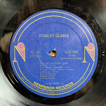 Stanley Clarke - Stanley Clarke (VINYL) | Near Mint- (NM-) Very Good Plus (VG+)-