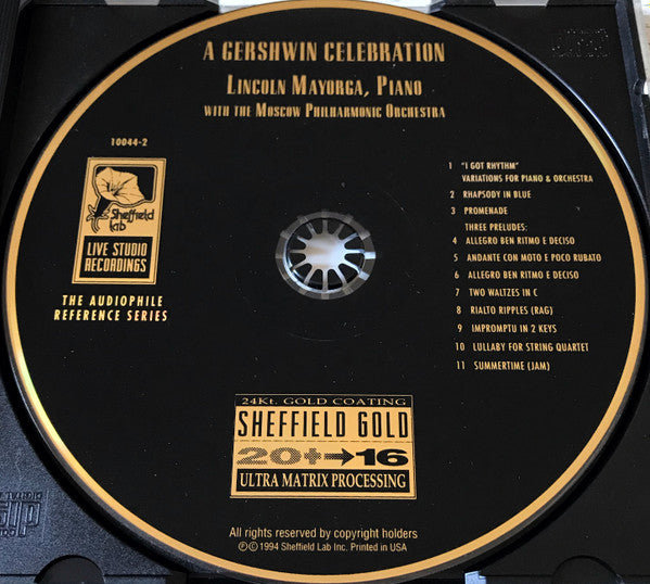 Lincoln Mayorga - A Gershwin Celebration (CD) | Near Mint (NM) Near Mint (NM)-