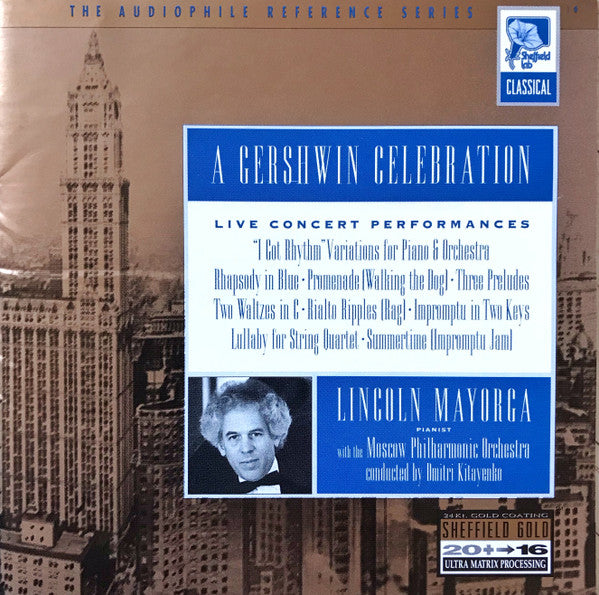 Lincoln Mayorga - A Gershwin Celebration (CD) | Near Mint (NM) Near Mint (NM)-