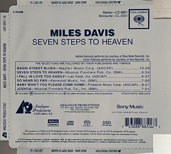 Miles Davis - Seven Steps To Heaven | Near Mint (NM) Near Mint (NM)-