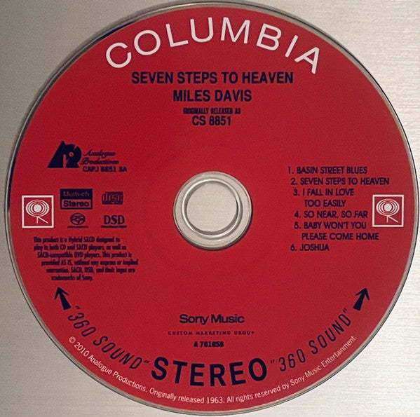 Miles Davis - Seven Steps To Heaven | Near Mint (NM) Near Mint (NM)-