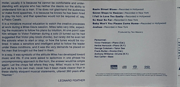 Miles Davis - Seven Steps To Heaven | Near Mint (NM) Near Mint (NM)-