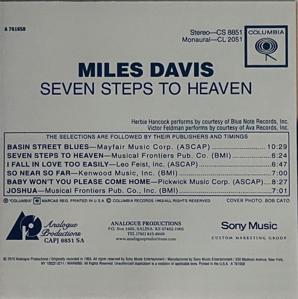 Miles Davis - Seven Steps To Heaven | Near Mint (NM) Near Mint (NM)-