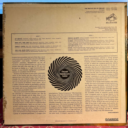 Gruppo di Improvvisazione Nuova Consonanza - The Private Sea Of Dreams | Near Mint (NM) Excellent (EX)-