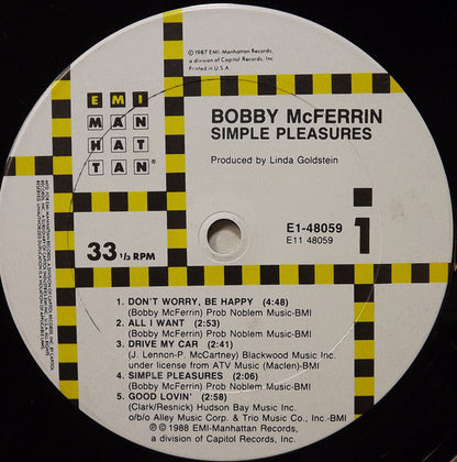 Bobby McFerrin - Simple Pleasures | Near Mint (NM) Near Mint (NM)-