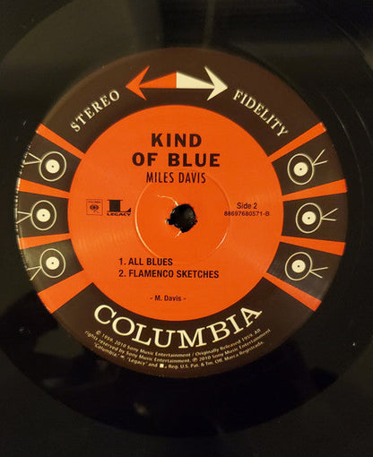 Miles Davis - Kind Of Blue (VINYL LP LEGACY 88697680571) | Near Mint (NM or M-) Near Mint (NM)-