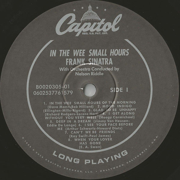 Frank Sinatra - In The Wee Small Hours (VINYL) | Near Mint (NM) Near Mint (NM)-