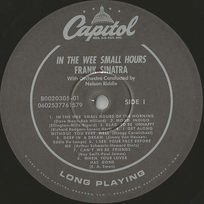 Frank Sinatra - In The Wee Small Hours (VINYL) | Near Mint (NM) Near Mint (NM)-