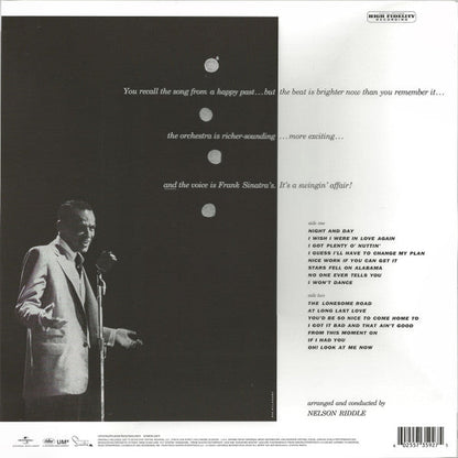 Frank Sinatra - A Swingin' Affair (VINYL) | Near Mint (NM or M-) Near Mint- (NM-)-