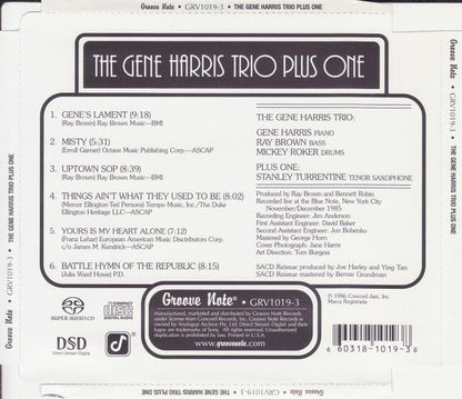 The Gene Harris Trio Plus One - The Gene Harris Trio Plus One (SACD) | Near Mint (NM) Near Mint (NM)-