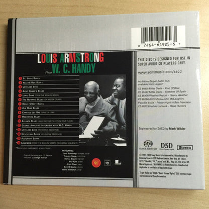 Louis Armstrong - Plays W. C. Handy (SACD) | Near Mint (NM) Near Mint (NM)-