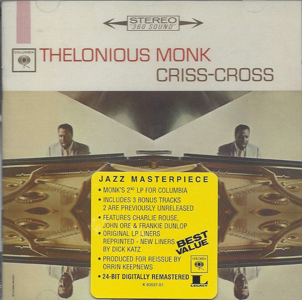 Thelonious Monk - Criss-Cross (CD) |-