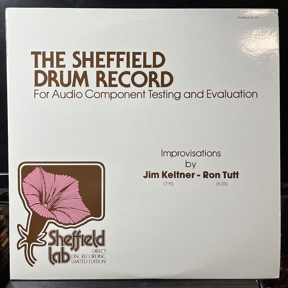 Jim Keltner - The Sheffield Drum Record ( VINYL) | Near Mint (NM) Near Mint (NM)-