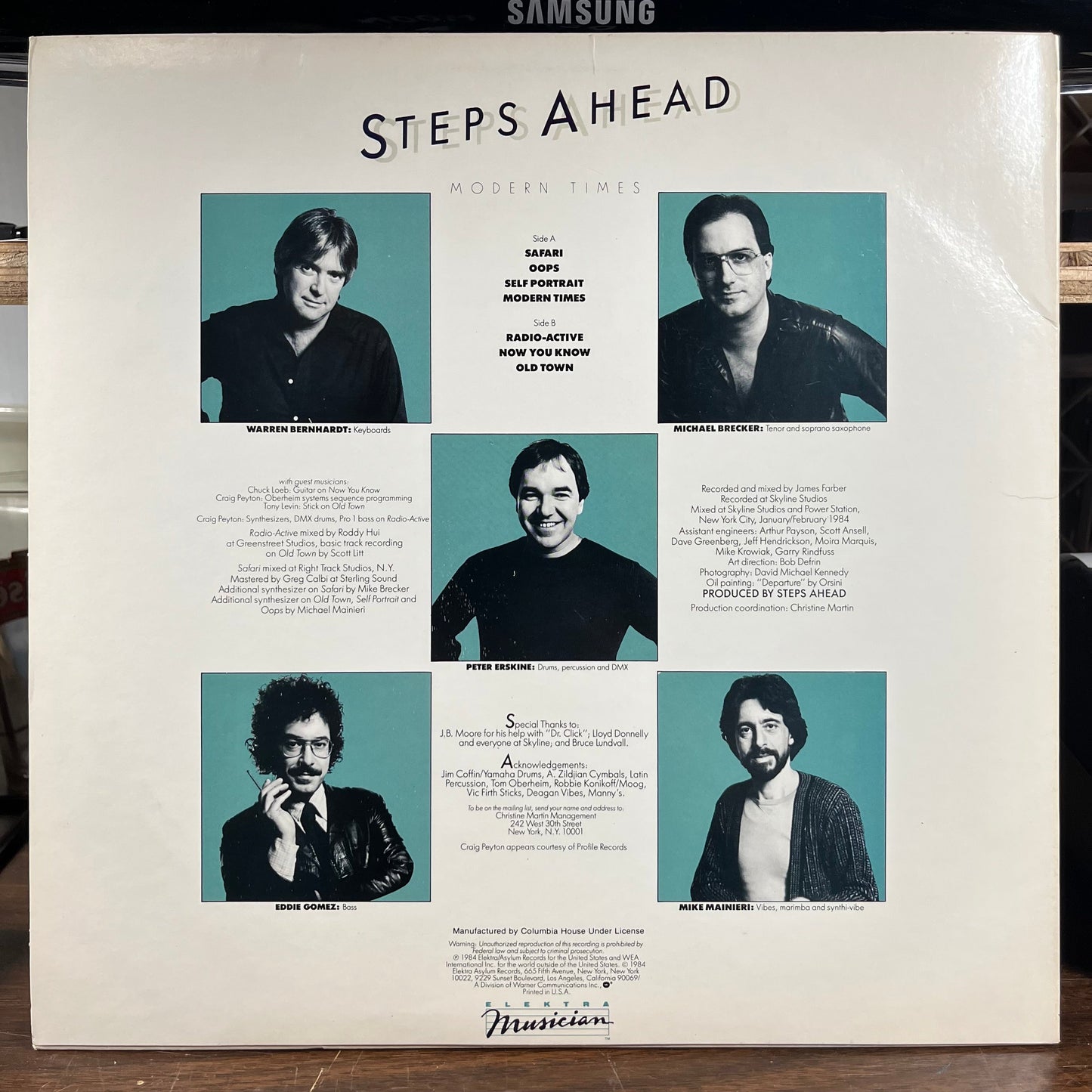 Steps Ahead - Modern Times (LP) | Near Mint (NM) Near Mint (NM)-