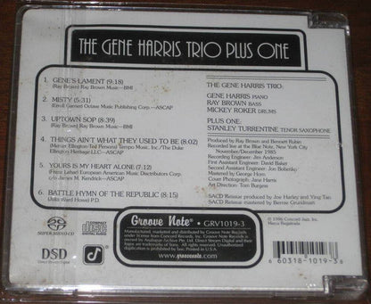 The Gene Harris Trio Plus One - The Gene Harris Trio Plus One (SACD) | Near Mint (NM) Near Mint (NM)-