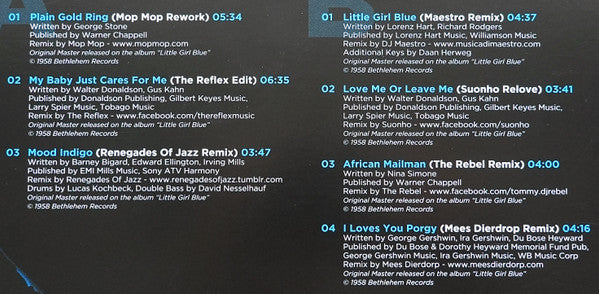 DJ Maestro - Little Girl Blue (Remixed) (2xVINYL) | Near Mint (NM) Near Mint (NM)-